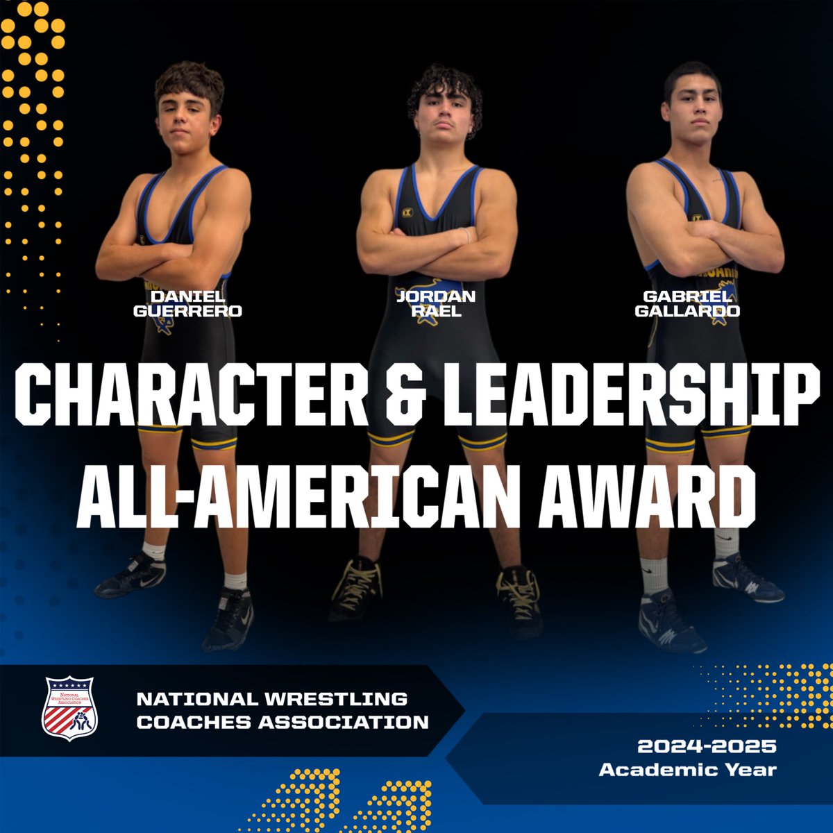 Lil Ole Surrita strikes again! 

Congratulations to these 🔟 boys for being named 2025 NWCA Academic All-Americans🇺🇸 🔟 <a href="/nwcawrestling/">NWCA</a>

3️⃣ seniors also won the Character &amp; Leadership All-American Award! Congratulations Danny G, Jordan and Gabriel!

#HORSEPOWER🐴💪🏼