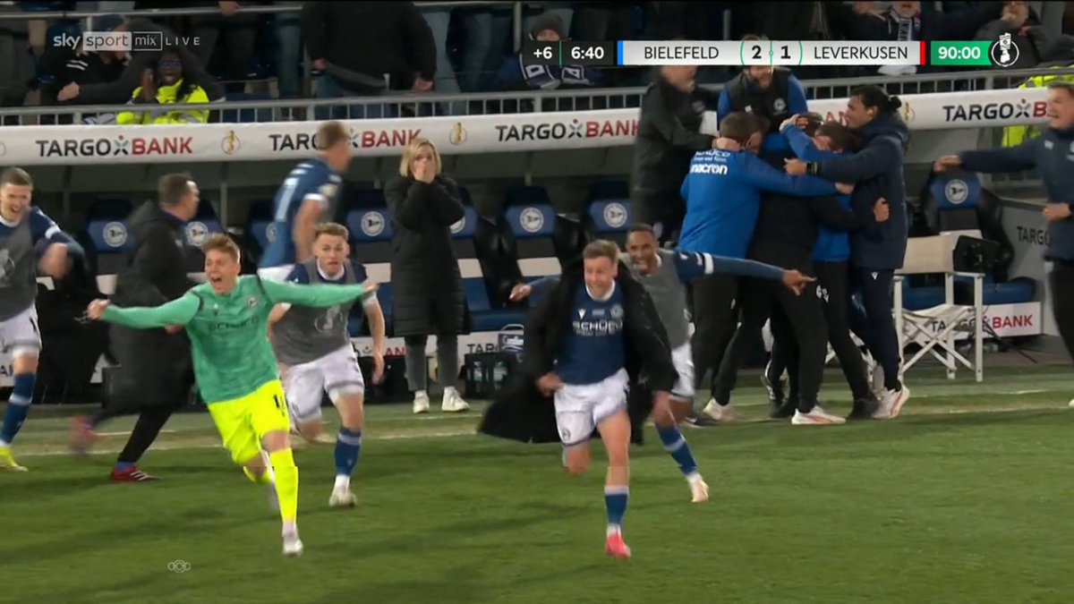 📸 BIELEFELD HATS GESCHAFFT!!!!!!!!! LEVERKUSEN FLIEGT AUS DEM POKAL UND DIE ARMINIA FÄHRT NACH BERLIN!!!!!!!!!!!!!!!!!!!!!!!!!!!!!!!!!!!
#DSCB04