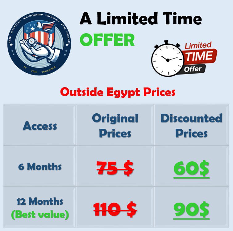 We_Are_TEMPU's tweet image. 📢 Big news 📢

Tempu Library is now available with Limited-Time Early Access Offer!

For one week only, subscribe at the old prices before the new rates mentioned on the website apply! 🚀

Exclusive for Early Access users!🔥

Hurry before the offer ends!⏳

#USMLE #Step1 #Step2