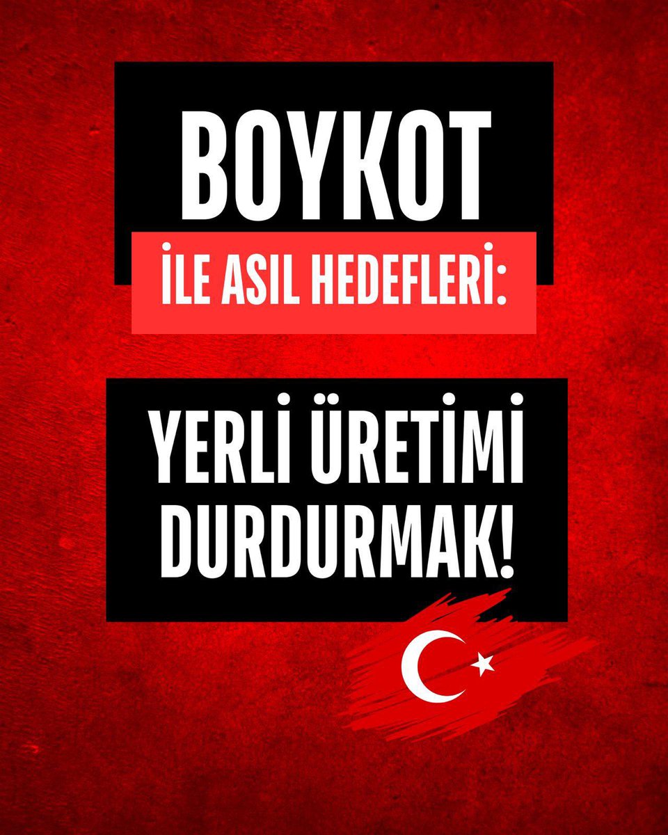 #BoykotDeğilMilliZarar