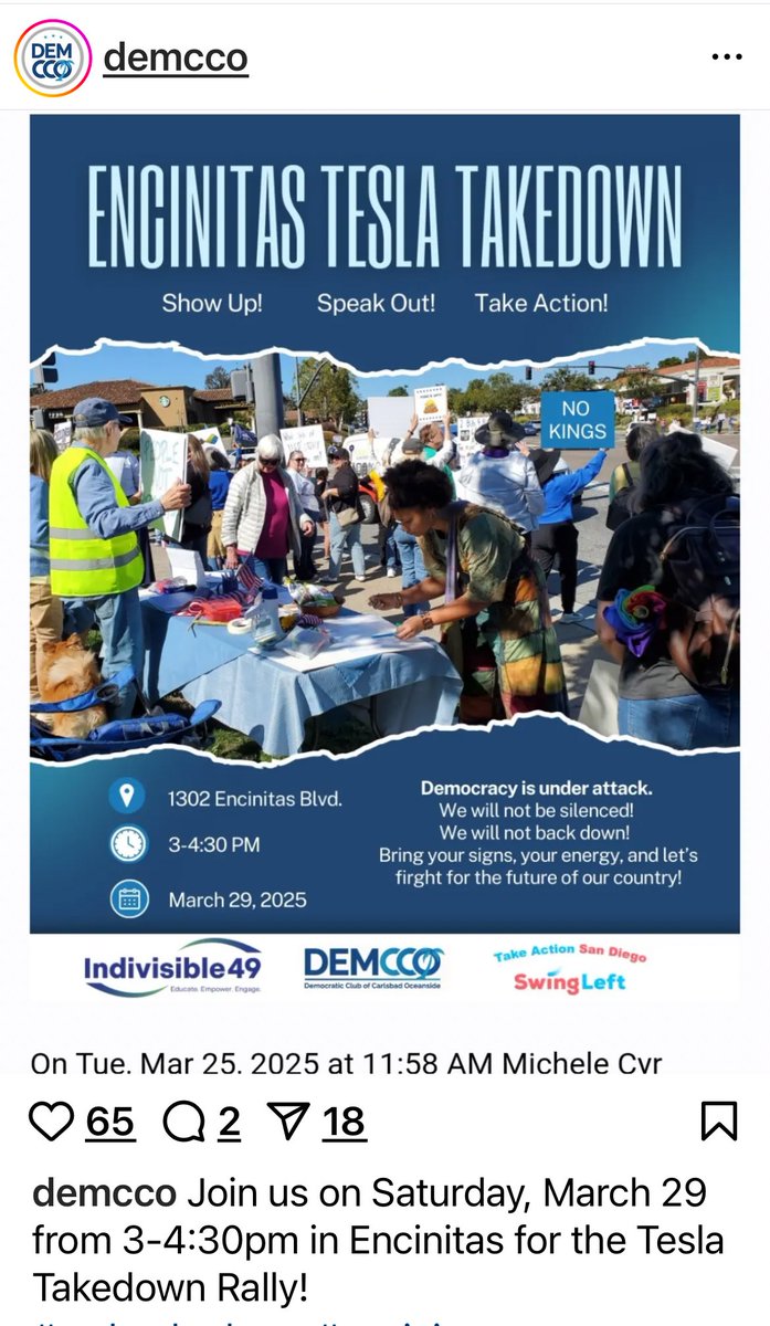 Asra Nomani (@asranomani) on Twitter photo <a href="/DataRepublican/">DataRepublican (small r)</a> To the questions raised by <a href="/DataRepublican/">DataRepublican (small r)</a>, here are the Democratic National Committee <a href="/DNC/">Democratic Party</a> chapters that have been directly involved in #TeslaTakedown protests against @ElonMusk and <a href="/Tesla/">Tesla</a>, according to a database I've created at the <a href="/DPearlProject/">Pearl Project</a>. I’m still counting. Stay <a href="/DataRepublican/">DataRepublican (small r)</a> To the questions raised by <a href="/DataRepublican/">DataRepublican (small r)</a>, here are the Democratic National Committee <a href="/DNC/">Democratic Party</a> chapters that have been directly involved in #TeslaTakedown protests against @ElonMusk and <a href="/Tesla/">Tesla</a>, according to a database I've created at the <a href="/DPearlProject/">Pearl Project</a>. I’m still counting. Stay