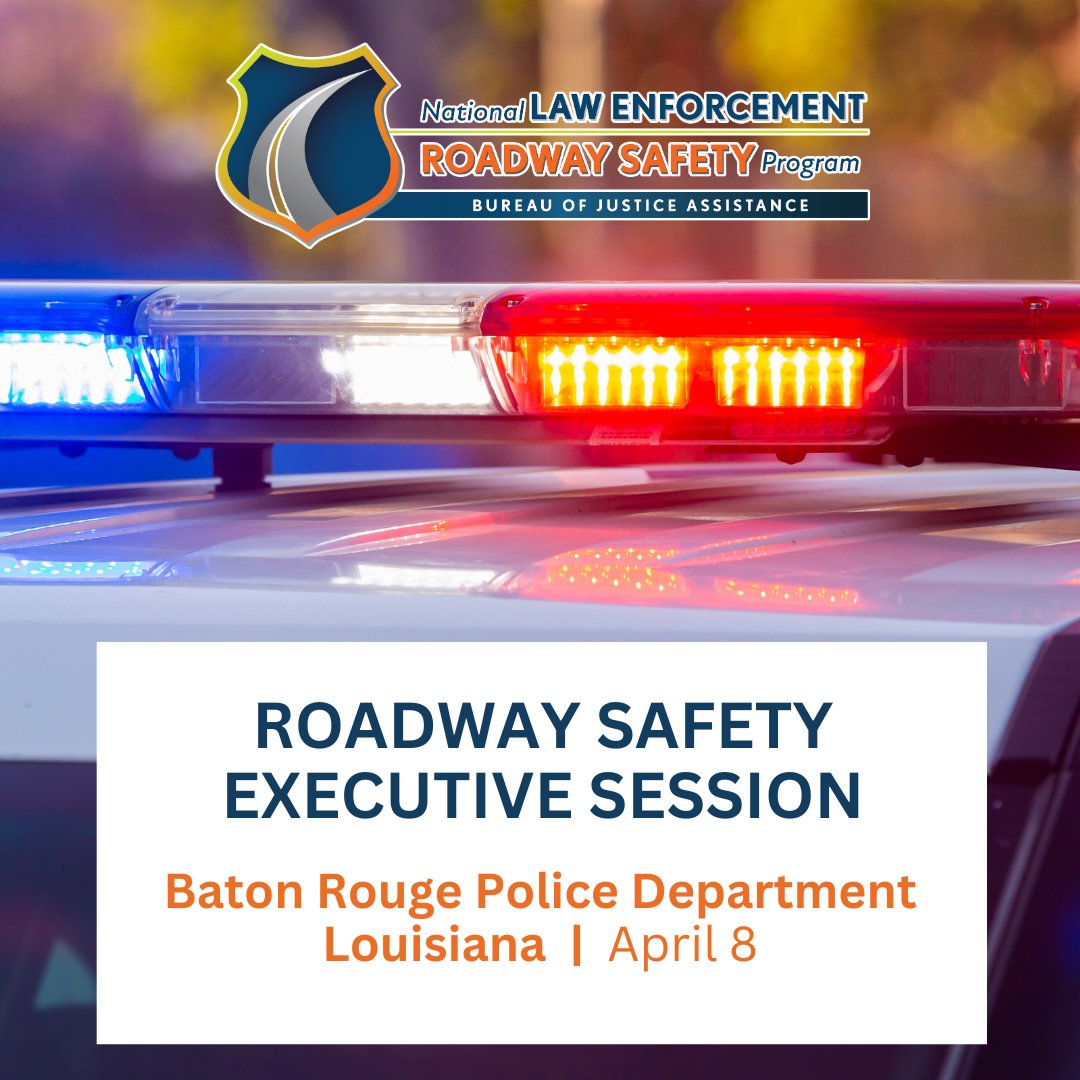 🚔 NPI's NLERS' is hosting a Roadway Safety Executive Session in Louisiana next week. This four-hour course is designed to help mid- and executive-level officers guide their agencies toward a culture of safe roadway operations.

Secure your seat: hubs.li/Q03fl5dM0