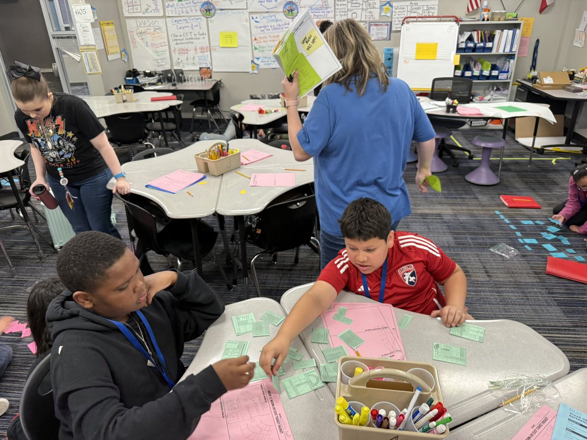 Day 1 of STAAR review and I love to see these <a href="/lead4ward/">lead4ward</a> activities in action from the rockin’ review 🩵 <a href="/BaneElementary/">Bane Elementary</a>