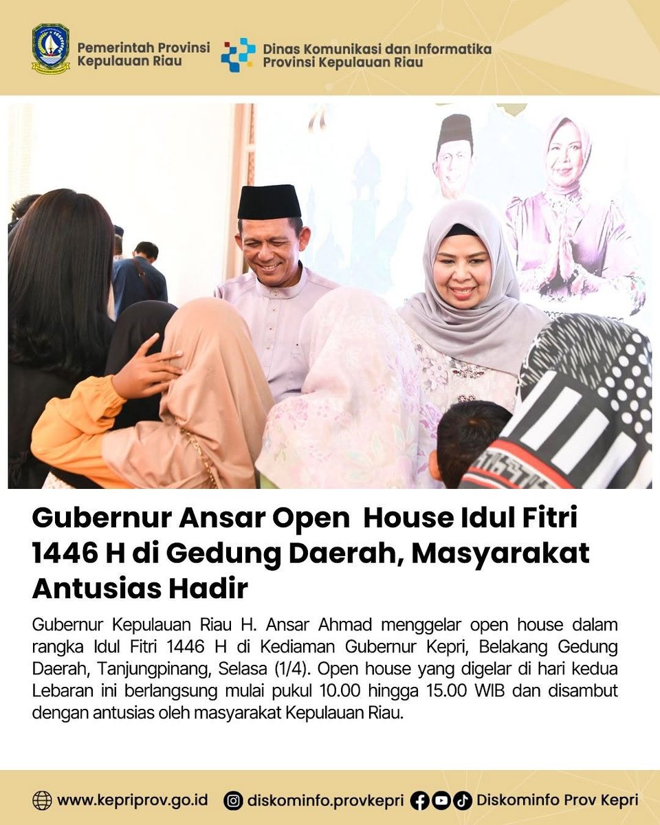 Diskominfo Provinsi Kepulauan Riau tweet media