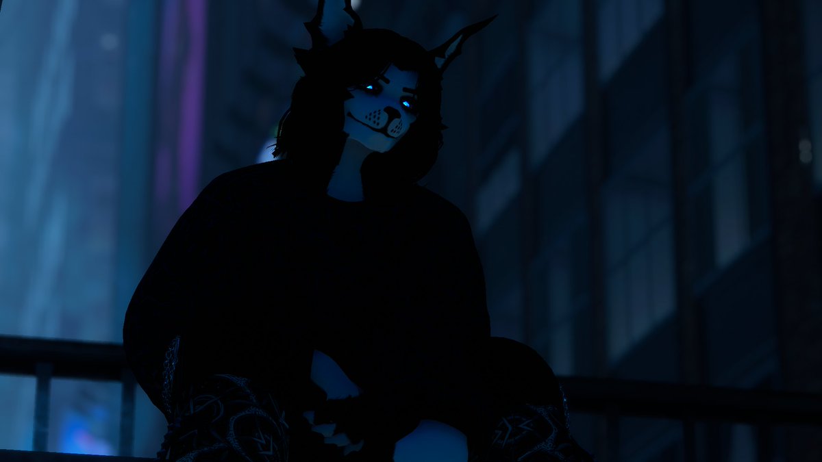 Just sitting.

#vrchat #wolfman #furry