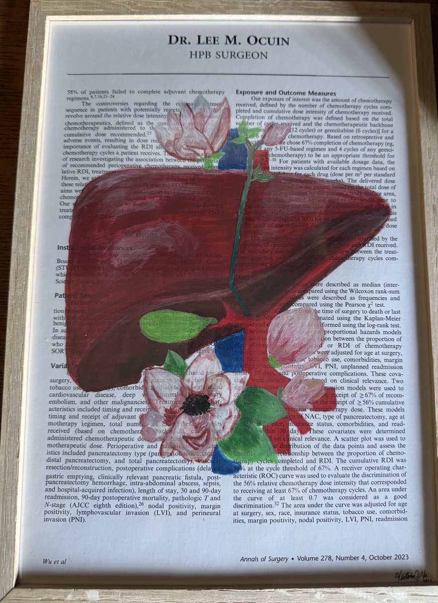 Lee M. Ocuin MD, FACS (@thenotorioushpb) on Twitter photo Well, <a href="/VictoriaSWu_/">Victoria Wu, MD</a> outdid herself with this gift, which was definitely not necessary. The gift was the privilege of being one of her mentors 🙏🏻 <a href="/BrighamSurgery/">Brigham and Women’s Department of Surgery</a> <a href="/CWRUSOM/">CWRU School of Medicine</a> <a href="/AnnalsofSurgery/">Annals of Surgery</a> <a href="/TheDrWood/">Shearwood McClelland III, M.D.</a> Well, <a href="/VictoriaSWu_/">Victoria Wu, MD</a> outdid herself with this gift, which was definitely not necessary. The gift was the privilege of being one of her mentors 🙏🏻 <a href="/BrighamSurgery/">Brigham and Women’s Department of Surgery</a> <a href="/CWRUSOM/">CWRU School of Medicine</a> <a href="/AnnalsofSurgery/">Annals of Surgery</a> <a href="/TheDrWood/">Shearwood McClelland III, M.D.</a>
