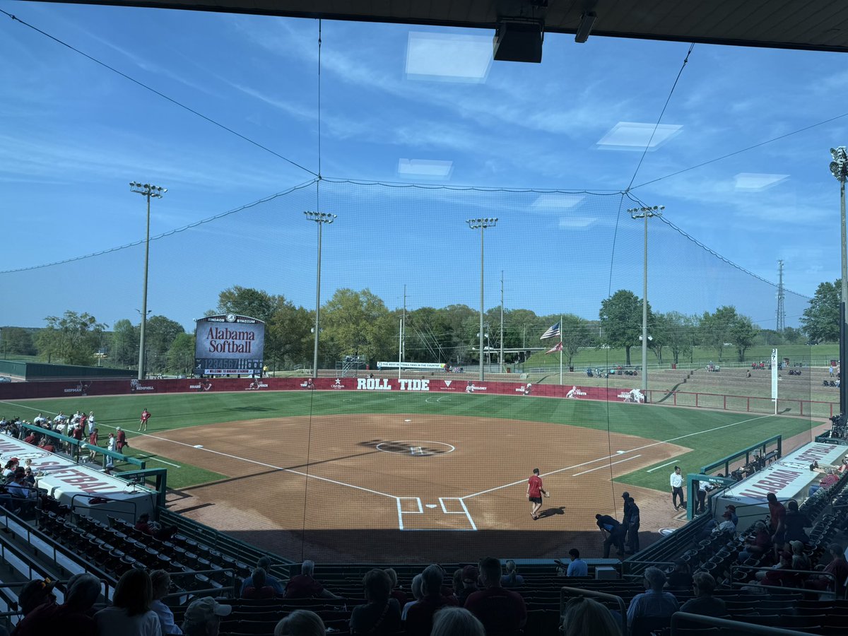Graham Baakko (@grahambaakko) on Twitter photo We are back in Rhoads Stadium for a midweek double-header against Alabama State and Samford. First up, the Crimson Tide will take on Alabama State. First pitch it 5 minutes away
Follow for live updates
<a href="/CWsports/">The Crimson White Sports</a> We are back in Rhoads Stadium for a midweek double-header against Alabama State and Samford. First up, the Crimson Tide will take on Alabama State. First pitch it 5 minutes away
Follow for live updates
<a href="/CWsports/">The Crimson White Sports</a>