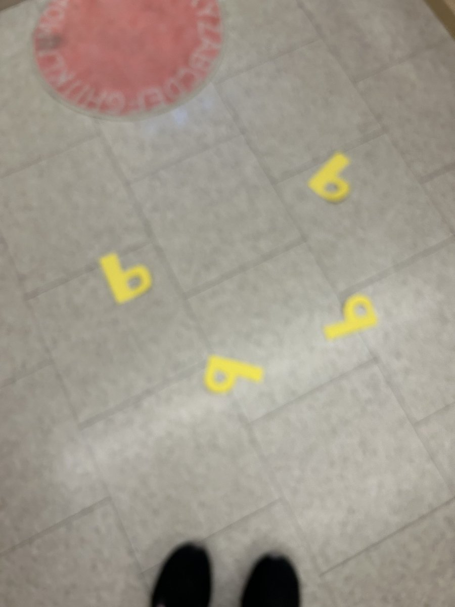 A little yellow P in the quiet area! Who did this??!! The kids loved this April Fools joke! <a href="/senatorgibson1/">Senator Gibson</a>