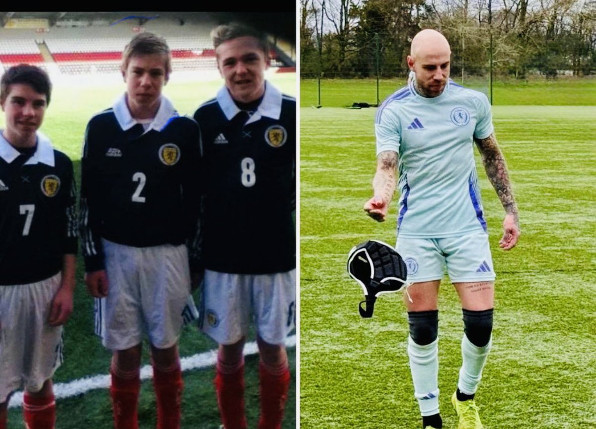 Steven Graham (@stevengkfc) on Twitter photo 14years apart <a href="/WillG7777/">Will</a>
Back playing football after the toughest few years. Simply an amazing lad. <a href="/CPfootball_SCO/">Scotland National CP Football Team</a>
Lots of support from some previous clubs <a href="/HurlfordUtd/">Hurlford United</a> <a href="/albionrovers/">Albion Rovers FC</a> 🙏 14years apart <a href="/WillG7777/">Will</a>
Back playing football after the toughest few years. Simply an amazing lad. <a href="/CPfootball_SCO/">Scotland National CP Football Team</a>
Lots of support from some previous clubs <a href="/HurlfordUtd/">Hurlford United</a> <a href="/albionrovers/">Albion Rovers FC</a> 🙏