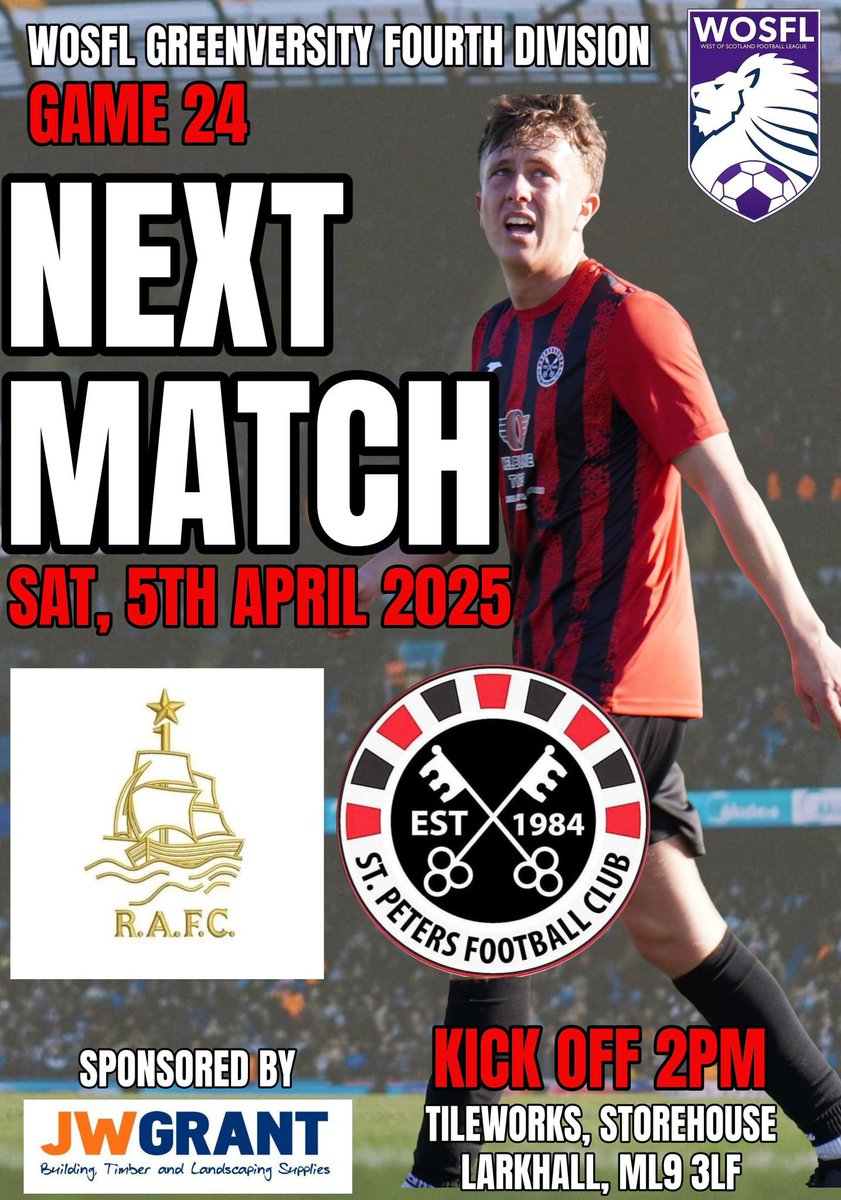 This Saturday sees us in our travels again as we take on @RoyaAlbertWOS

You can keep track off all the other scores on <a href="/satfootballlive/">Saturday Football Live</a> 📻