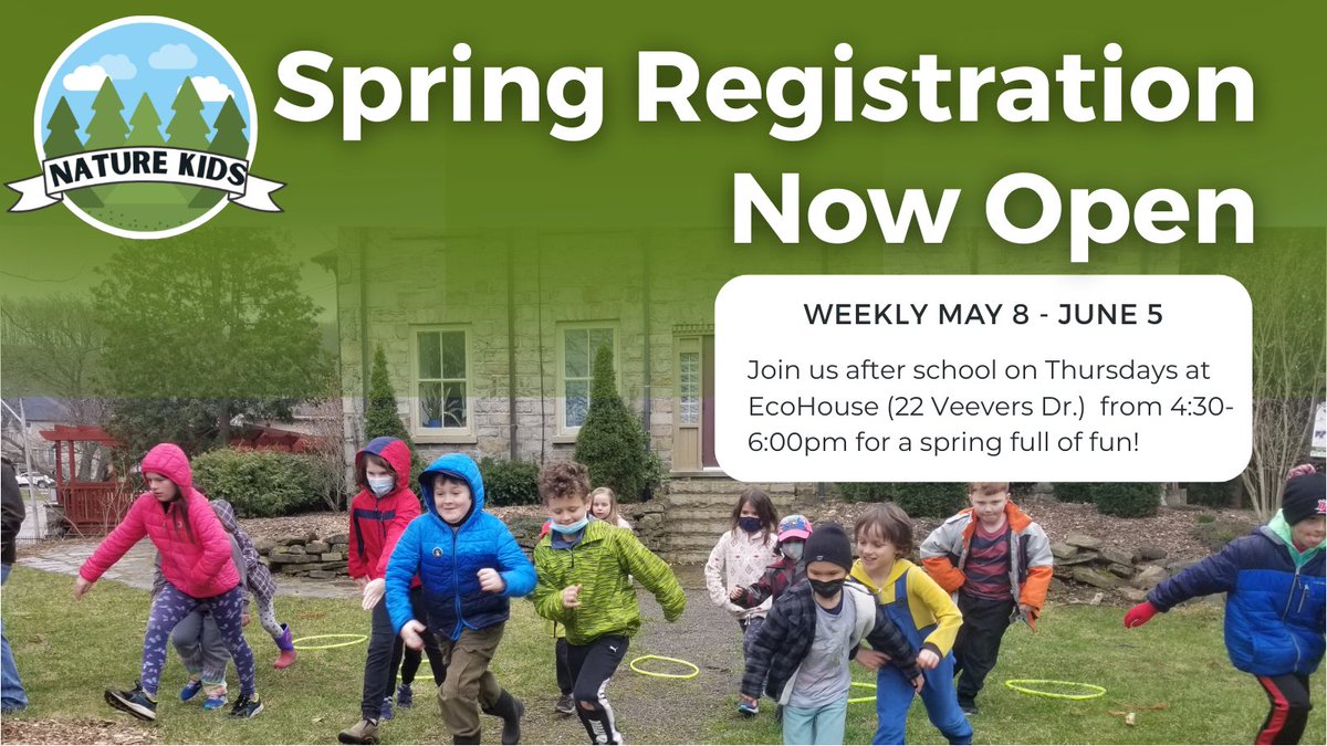 Registration is open NOW for the Spring Season of our FREE child program, Nature Kids! The registration form is available at greenventure.ca/naturekids. To learn more, visit our website or contact us at naturekids@greenventure.ca