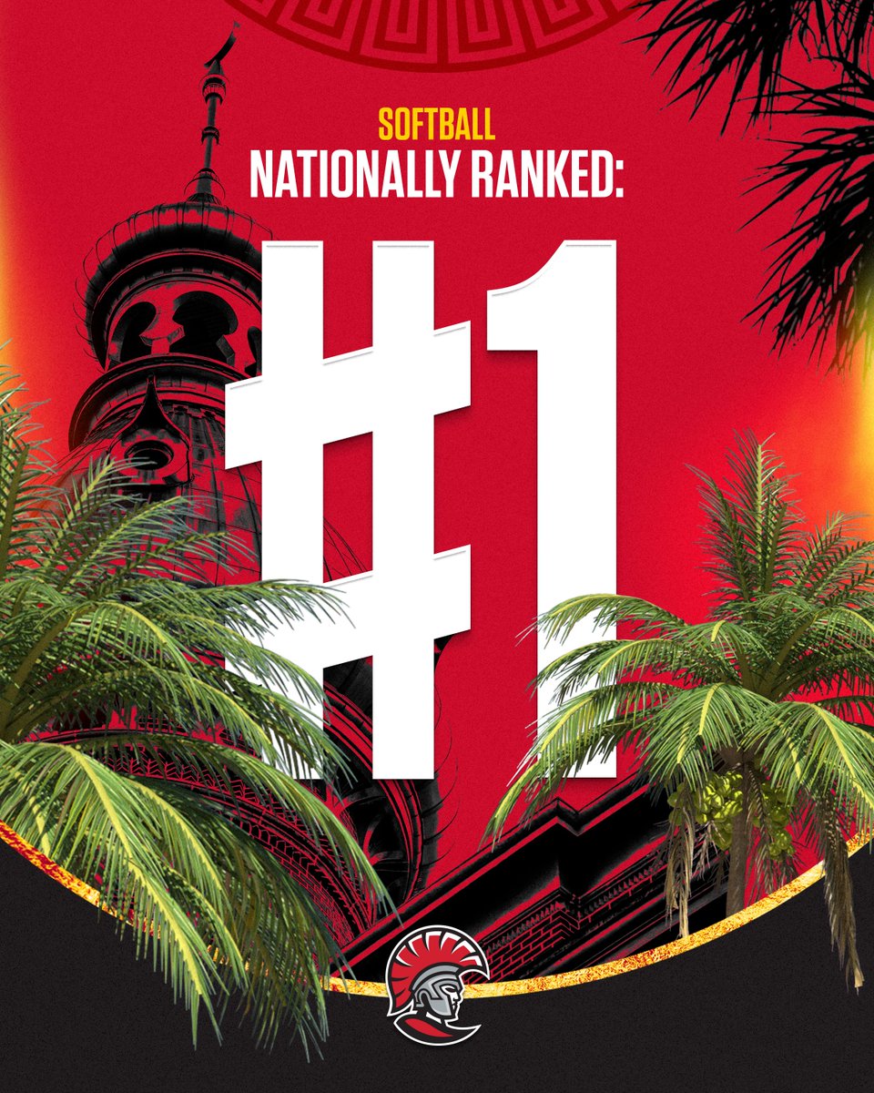 Tampa Softball (@utampasoftball) on Twitter photo 𝓣𝓱𝓮𝓻𝓮 𝓲𝓼 𝓪 𝓷𝓮𝔀 𝓝𝓸. 1 𝓲𝓷 𝓽𝓸𝔀𝓷💥
Spartans able to grab the top spot in
<a href="/NFCAorg/">National Fastpitch Coaches Association</a> Coaches Poll🥎
#TampaSoftball #StandAsOne🛡️ 𝓣𝓱𝓮𝓻𝓮 𝓲𝓼 𝓪 𝓷𝓮𝔀 𝓝𝓸. 1 𝓲𝓷 𝓽𝓸𝔀𝓷💥
Spartans able to grab the top spot in
<a href="/NFCAorg/">National Fastpitch Coaches Association</a> Coaches Poll🥎
#TampaSoftball #StandAsOne🛡️