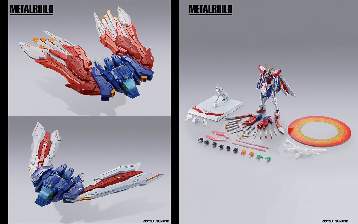 機動武闘伝Gガンダム』より「METAL BUILD ゴッドガンダム＆ゴッド 