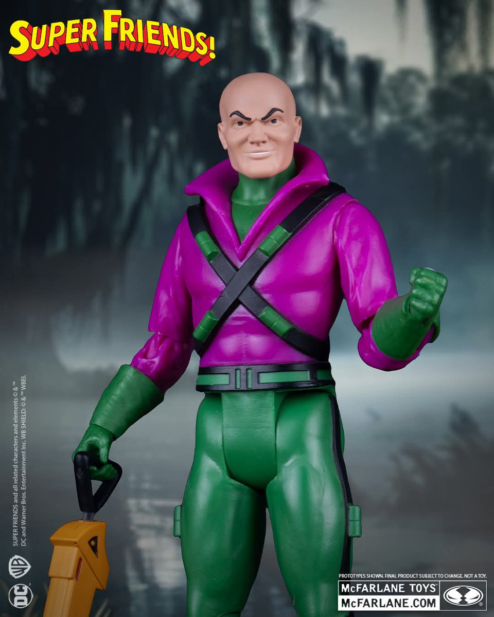 comicbookaddt's tweet image. Lex Luthor™ based on the Super Friends™ show launches for pre-order APRIL 4th at select retailers!

#McFarlaneToys #DCRetro #LexLuthor #SuperFriends
