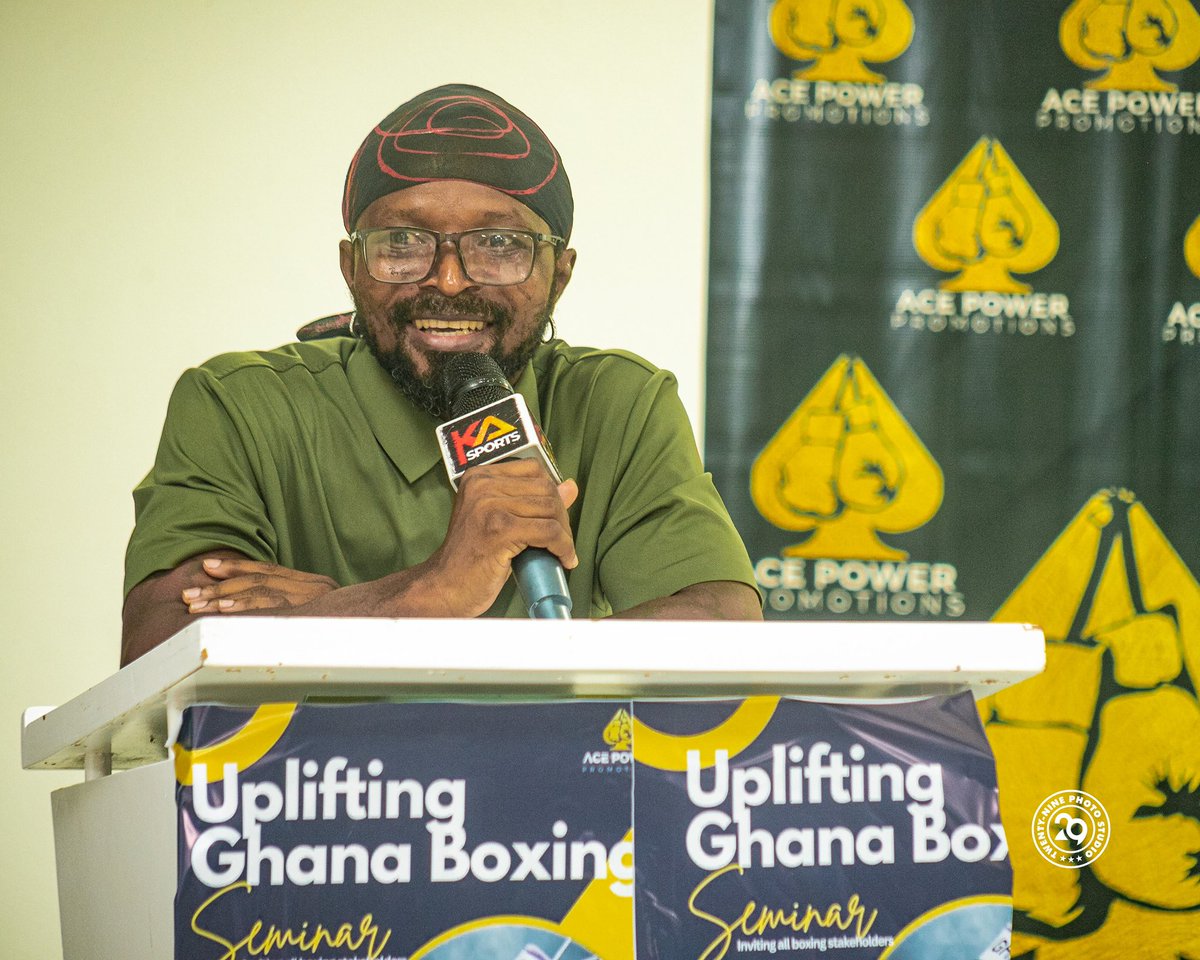 AcePowerBoxing's tweet photo. Our in-person speakers delivered impressive presentations.#boxing #upliftingghanaboxing #upliftingghanaboxingseminar #acepowerpromotions https://t.co/SzTZgDTaWY