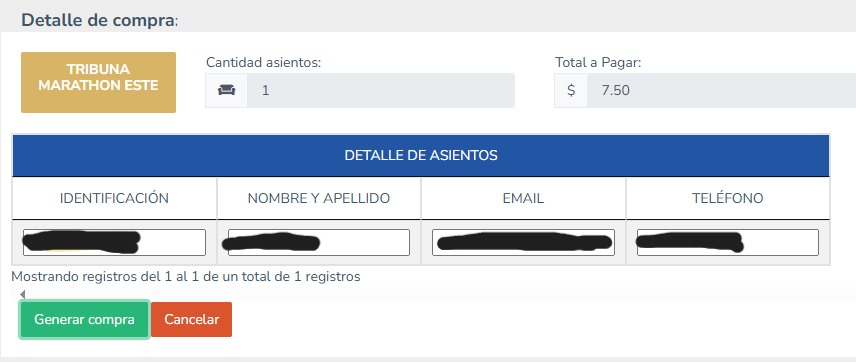 BarceSCinfo's tweet photo. Registras tu datos según solicitan, recuerda que puedes adquirir 1 boleto para la #Libertadores a mitad de precio y máximo 2 boletos a precio normal.

Luego das click en generar compra y se te activa el link para pagar.

Ingresas los datos de tu tarjeta (puede ser débito) y listo https://t.co/WVL23K1Qdt