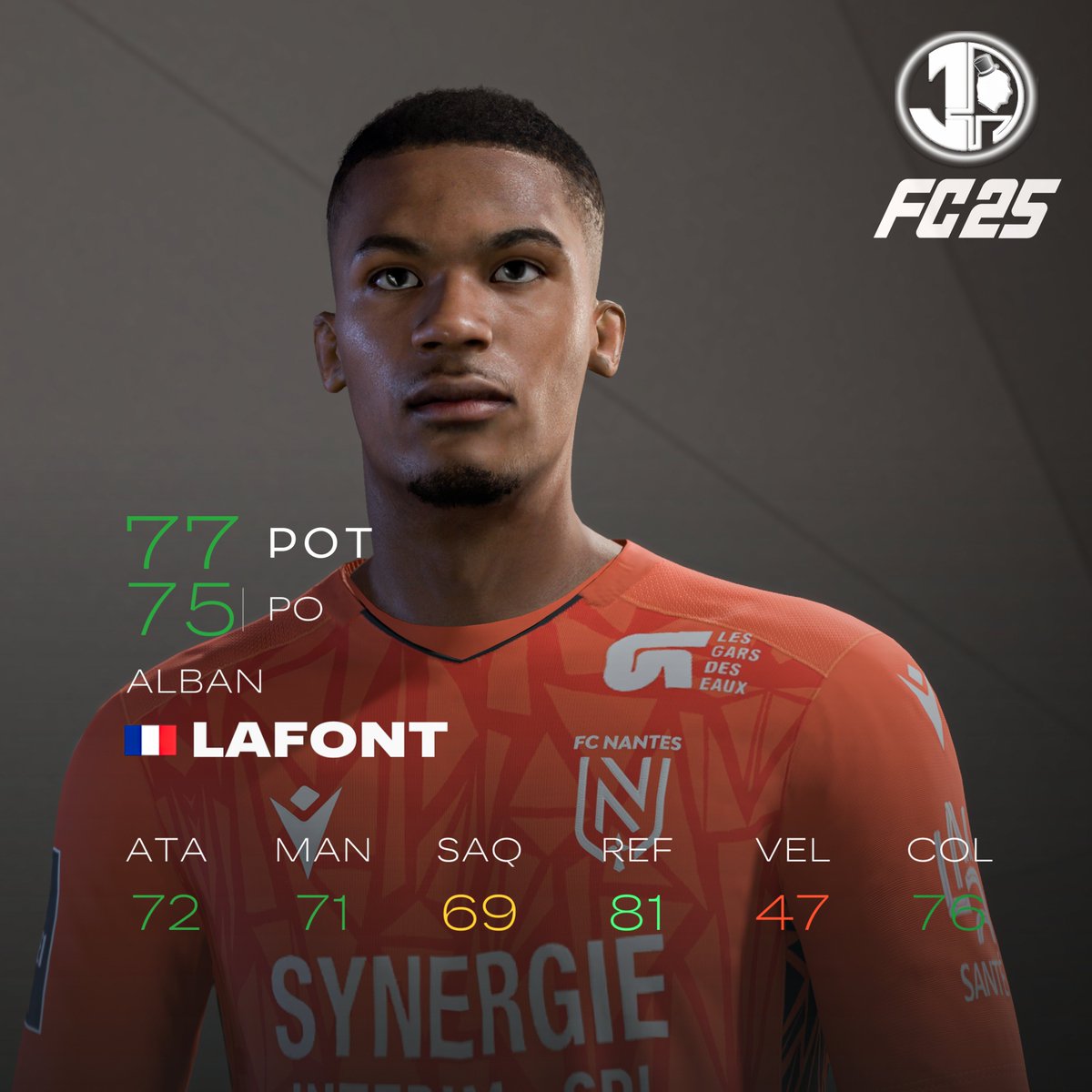 ⭐️Alban Lafont⭐️

⚽️FC25⚽️

🖇️Download link
📌buymeacoffee.com/jalexfacemaker…

#EAFC24 #EAFC25 #fifafaces #FUT #EASPORTSFIFA #FIFACareerMode #FIFACommunity #FifaMods #customface #fifafaces #fifaMods #nextgen