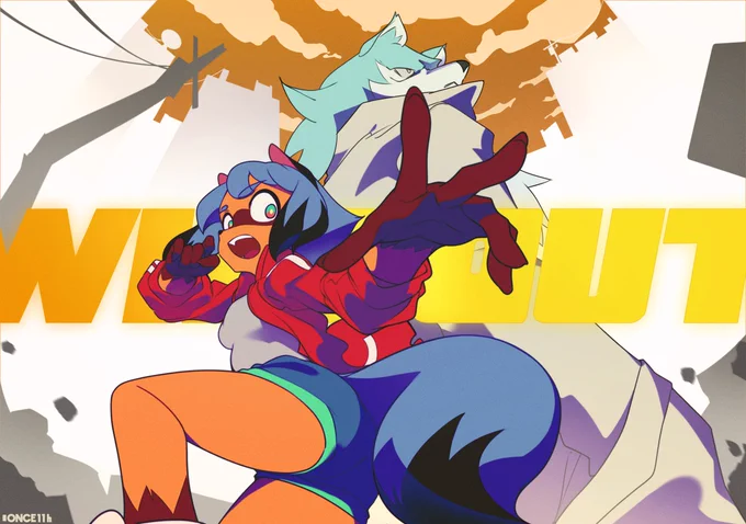 Honkai got a Promare collab before, so I did thisZZZ x BNA#ゼンゼロ #BNA 