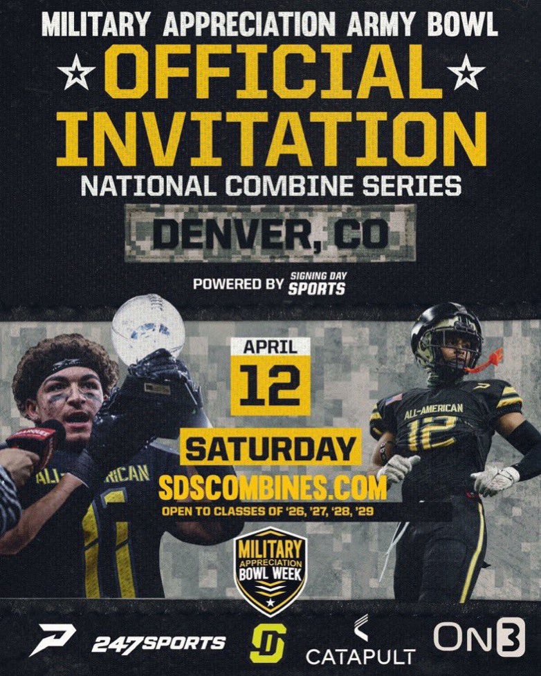 Cache Villeneuve (@villeneuve22661) on Twitter photo Thank you <a href="/US_ArmyBowl_GS/">Military Appreciation Bowl Games</a> for the invite to compete <a href="/ducks7v7/">Ducks7v7</a> <a href="/Milehighredzone/">Milehighredzone</a> <a href="/PrepZoneCO/">PrepzoneCO</a> Thank you <a href="/US_ArmyBowl_GS/">Military Appreciation Bowl Games</a> for the invite to compete <a href="/ducks7v7/">Ducks7v7</a> <a href="/Milehighredzone/">Milehighredzone</a> <a href="/PrepZoneCO/">PrepzoneCO</a>