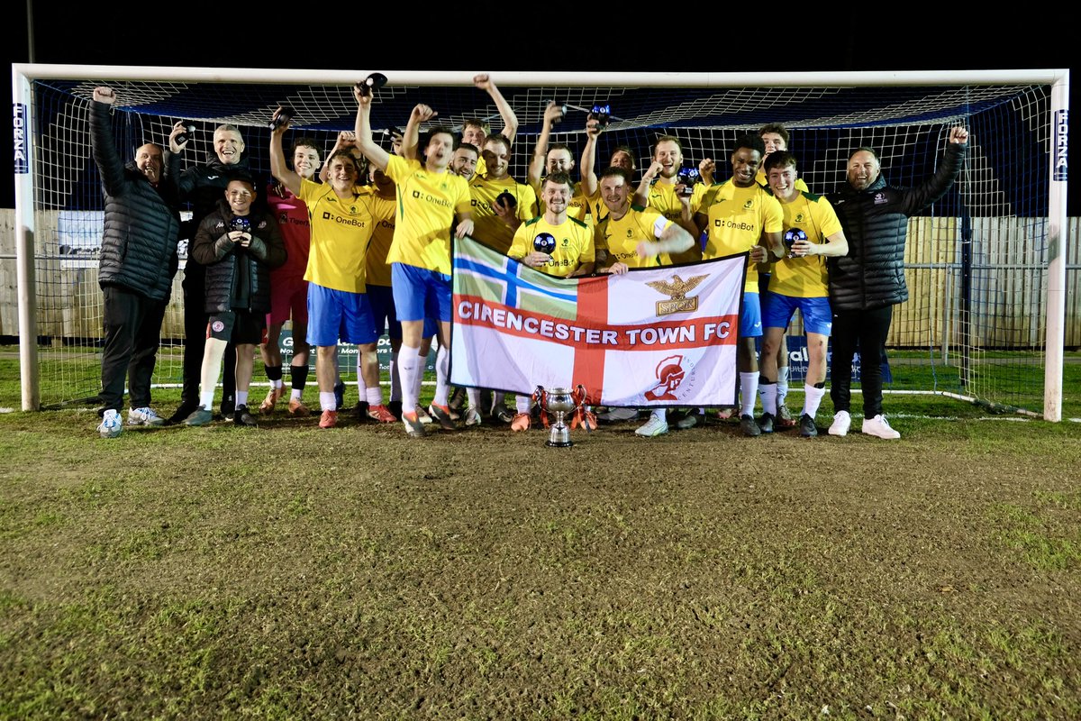 This is how it feels!!!! Well done Cirencester on winning the floodlight cup this evening.
