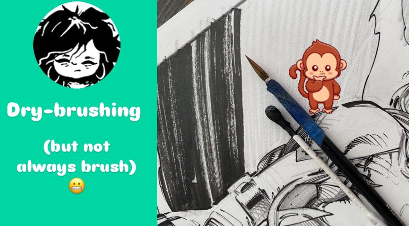 inkmonkeyhope's tweet image. Throwing shade. 😎
#inker style

👇youtu.be/Hg-Ek0xgQJg?si…

#drybrush #newvideo #inkmonkey #Hope #inkingtechnique #traditionalart #traditionalinks