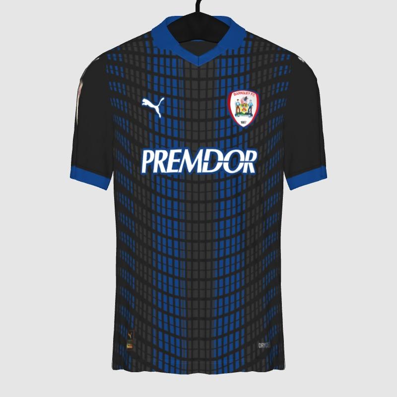 Gibbboooo_'s tweet photo. Very Serious bid to design @BarnsleyFC 25/26 season Shirts: Home, Away, Third. https://t.co/b31TeEiH5B