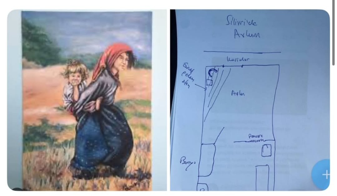 Soldaki Selehattin DEMİRTAŞ çizimi, 
Sağdaki Ümit ÖZDAĞ çizimi, 
Aradaki farkı bulun.