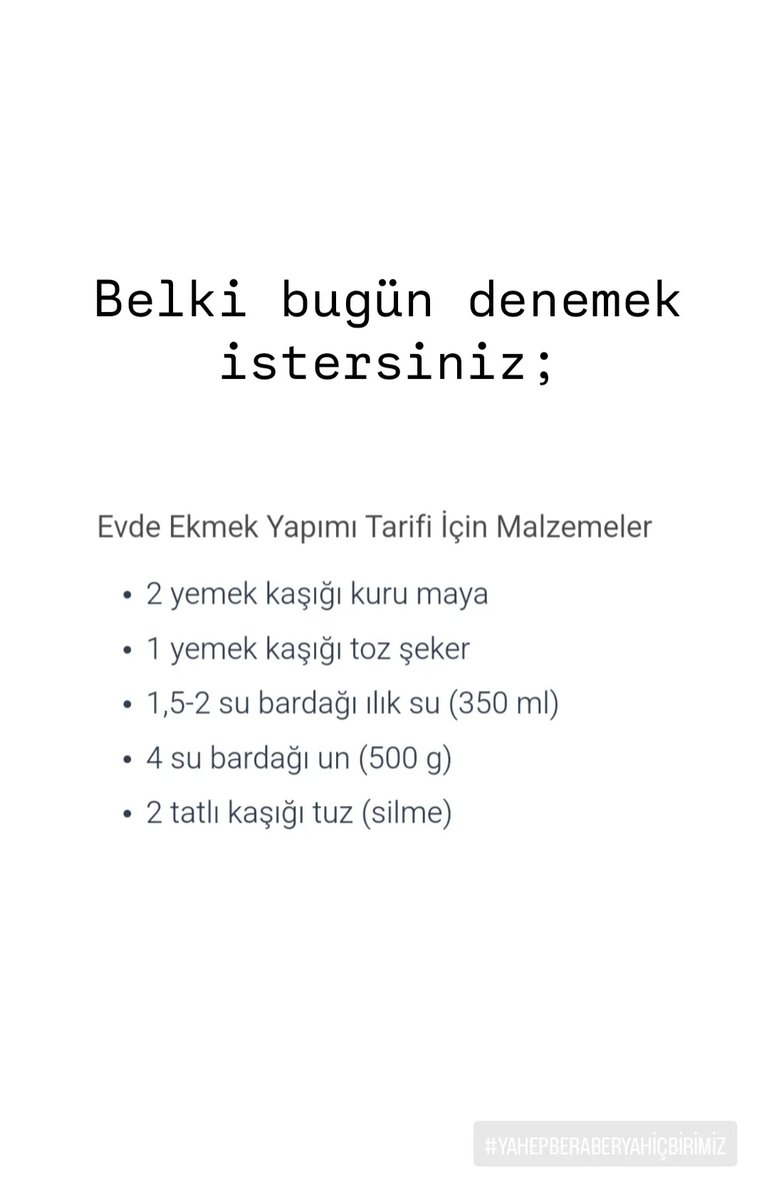 #YaHepBeraberYaHiçBirimiz
