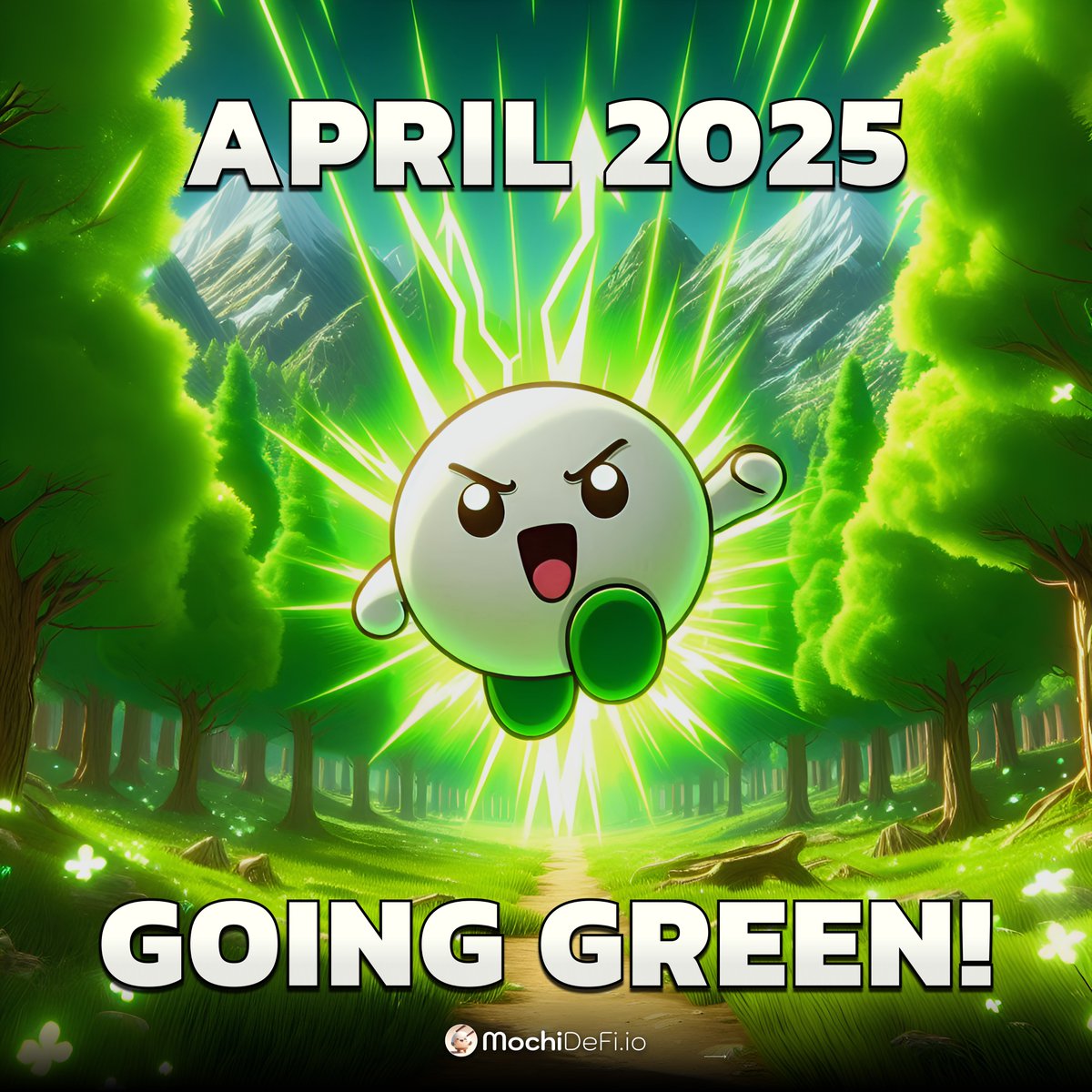 Mochi_DeFi's tweet photo. #GreenApril incoming for $MOCHI. Sleeves rolled to the skull. No permission slips needed. LFG Gang! 

#BSC #BNBChain $BNB