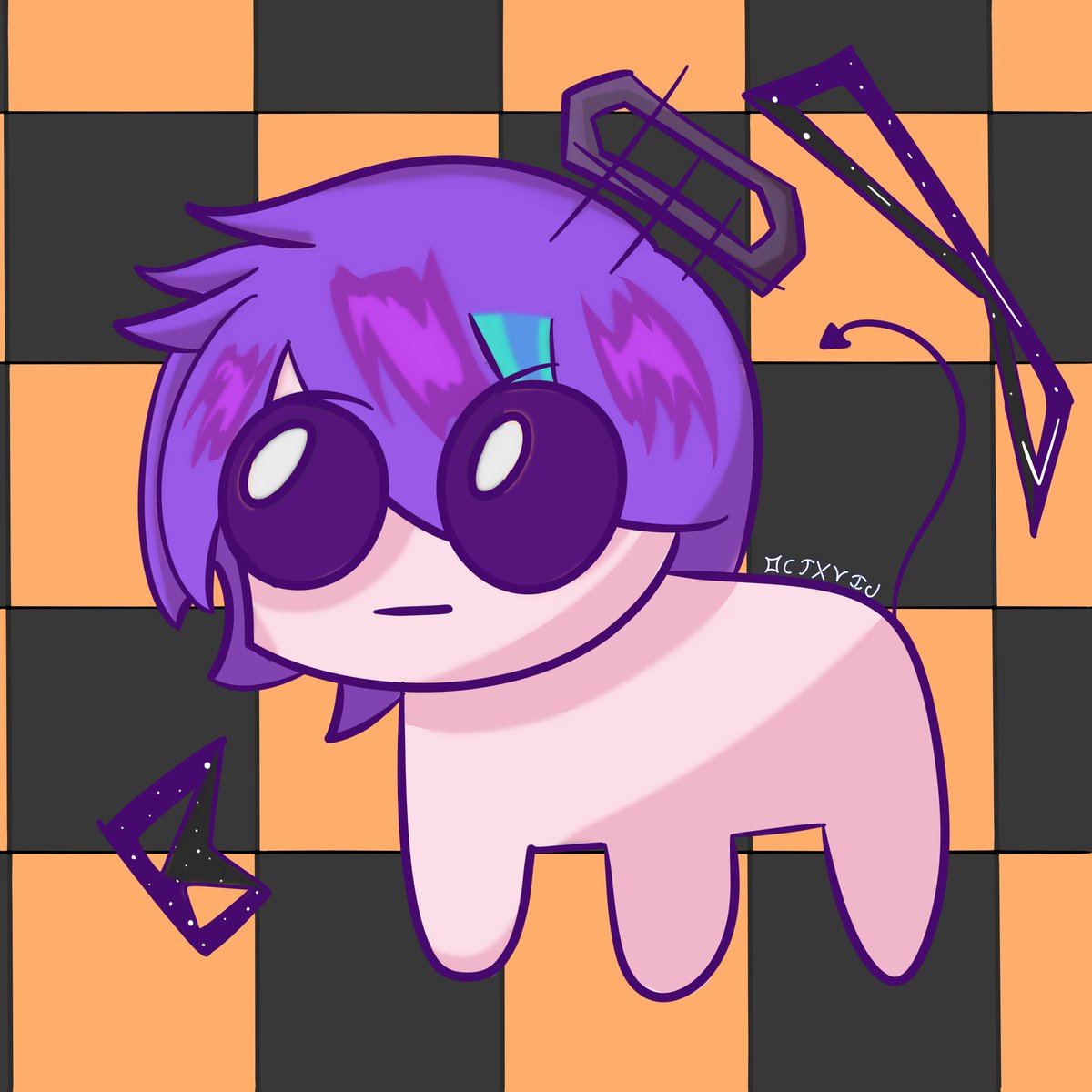 0ctaviu2's tweet photo. Im tired. Art block is killing me. Here's the only thing i liked so far
#DigitalArtist #digitalart #sillycreature
#ocs https://t.co/bHFMhOuluP