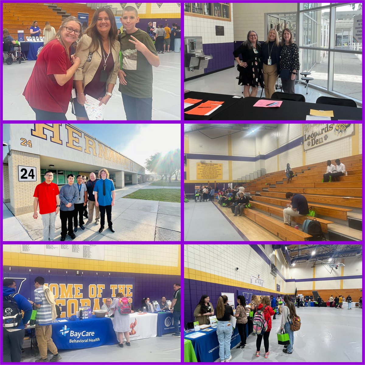 Leopard_Admin's tweet image. Amazing turnout at this year’s Transitional Fair! Over 30 vendors provided resources on education, jobs, &amp;amp; support for students transitioning into adulthood. Huge thanks to Hernando School District ESE, teachers, &amp;amp; our community! #FutureReady #TransitionSuccess #CommunitySupport