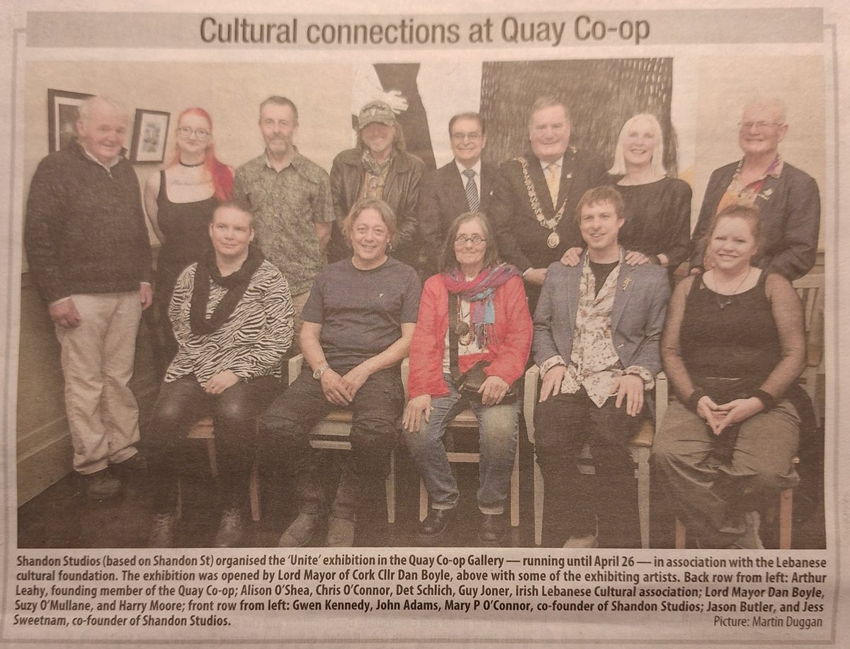 Great pic in today's <a href="/CorkEchoLive/">Cork Echo Live</a> featuring <a href="/ArthurLeahyCork/">Arthur Leahy</a> &amp; <a href="/LordMayorCork/">Lord Mayor of Cork</a> <a href="/AUB_Lebanon/">American University of Beirut</a> <a href="/GCNmag/">Gay Community News</a> #lebanon #corkcity