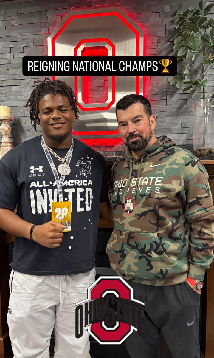 Daverin “Deuce” Geralds II (@deucegeralds) on Twitter photo Having a blast with the national champs! 🌰🔴⚪️ <a href="/OhioStateFB/">Ohio State Football</a> <a href="/ryandaytime/">Ryan Day</a> <a href="/R2X_Rushmen1/">Larry A. Johnson</a> <a href="/MattPatriciaOSU/">Matt Patricia</a> <a href="/adamgorney/">Adam Gorney</a> <a href="/RivalsFriedman/">Adam Friedman</a> <a href="/SWiltfong_/">Steve Wiltfong</a> <a href="/BrandonHuffman/">Brandon Huffman</a> <a href="/mzenitz/">Matt Zenitz</a> <a href="/GregBiggins/">Greg Biggins</a> <a href="/BrianDohn247/">BrianDohn247</a> @SWiltfong247 <a href="/bmarcello/">Brandon Marcello</a> @BrettGreenberg <a href="/Bucknuts247/">Bucknuts</a> <a href="/BuckeyeRealm_/">Buckeye Realm</a> Having a blast with the national champs! 🌰🔴⚪️ <a href="/OhioStateFB/">Ohio State Football</a> <a href="/ryandaytime/">Ryan Day</a> <a href="/R2X_Rushmen1/">Larry A. Johnson</a> <a href="/MattPatriciaOSU/">Matt Patricia</a> <a href="/adamgorney/">Adam Gorney</a> <a href="/RivalsFriedman/">Adam Friedman</a> <a href="/SWiltfong_/">Steve Wiltfong</a> <a href="/BrandonHuffman/">Brandon Huffman</a> <a href="/mzenitz/">Matt Zenitz</a> <a href="/GregBiggins/">Greg Biggins</a> <a href="/BrianDohn247/">BrianDohn247</a> @SWiltfong247 <a href="/bmarcello/">Brandon Marcello</a> @BrettGreenberg <a href="/Bucknuts247/">Bucknuts</a> <a href="/BuckeyeRealm_/">Buckeye Realm</a>