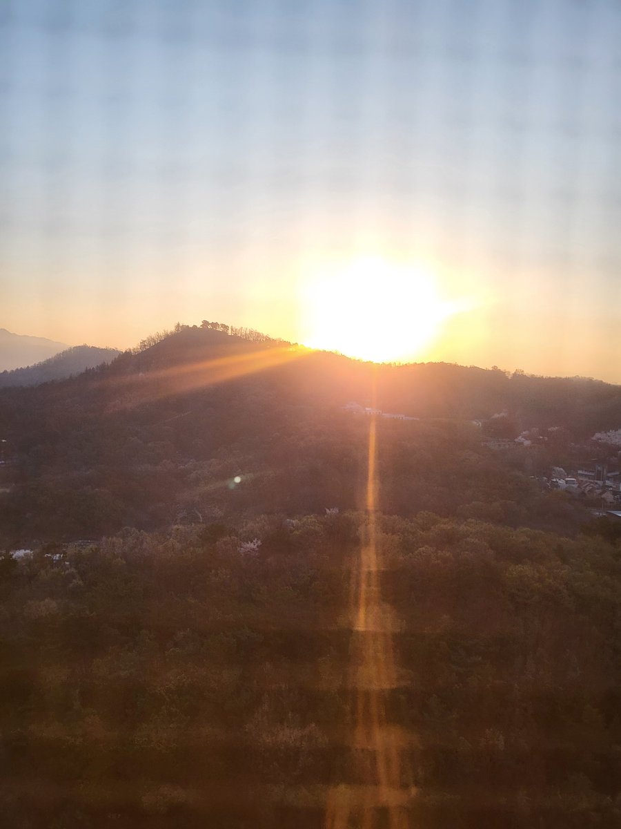 굿모닝 입니다.
동향집의 행복이네요.
떠오르는 태양을 매일 볼 수 있는~🤗🤗