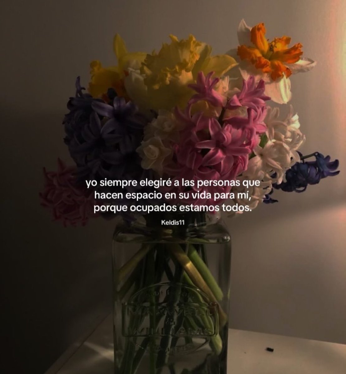 siempre elegiré a quienes me eligen.
