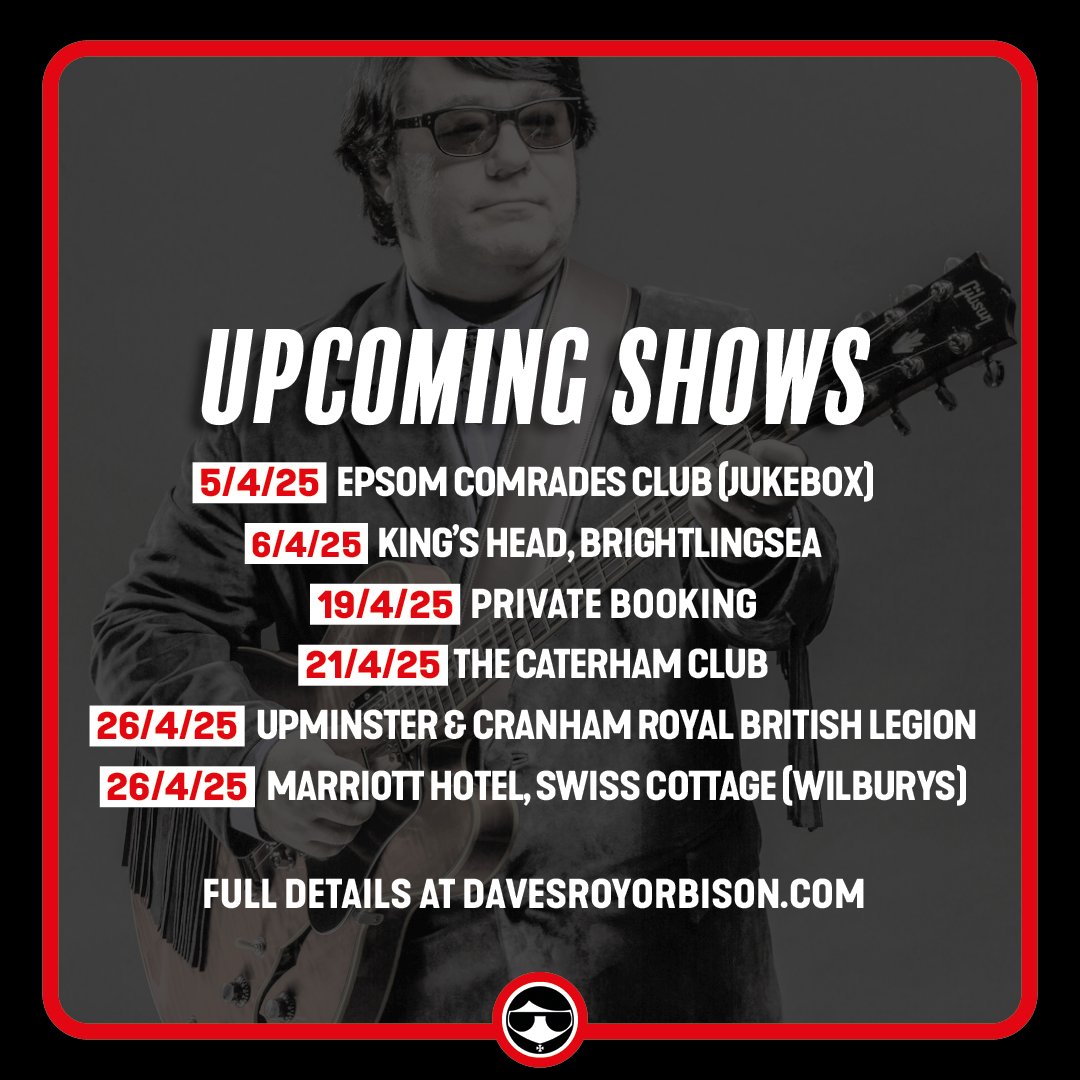 Here's where I'll be this month!