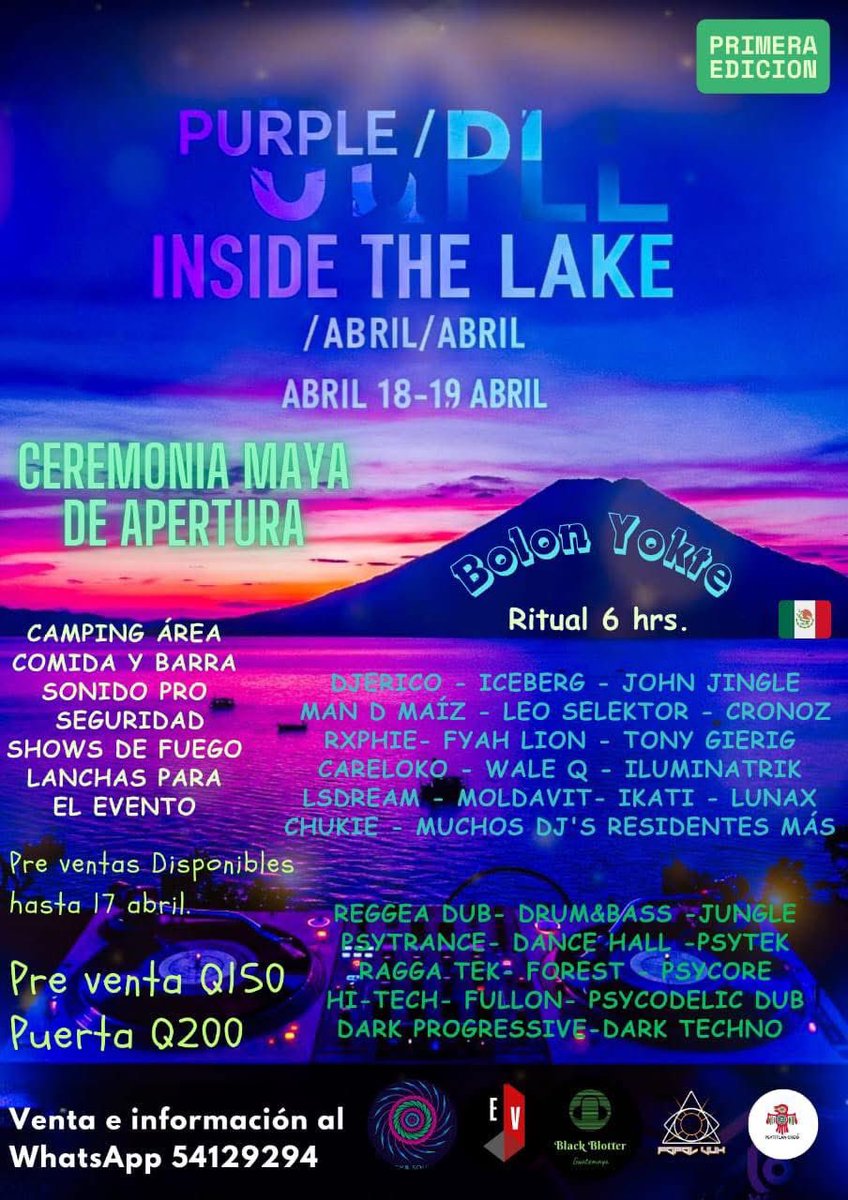 Djeri_Milhose's tweet image. Próximo trance extático laguense! 
muy emocionado por ser parte de este gran line up junto a Bolon Yokte 🇲🇽 y los héroes locales! 
Gracias Eva Guevara y Evil Prod💀💀💀... por la invitación!
DJERIKO - Sentimony Records - LIVE #darkprog