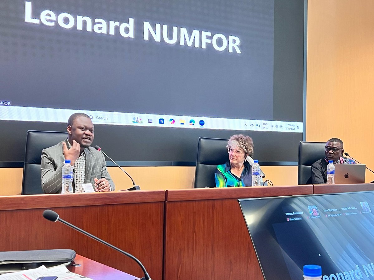 Ermel A. K. JOHNSON🇧🇯🇧🇫 (@johnson_ermel) on Twitter photo I've represented <a href="/OoasWaho/">WAHO | OOAS</a> at the launch of the #African #Research #Frameworks organised by <a href="/AfricaCDC/">Africa CDC</a> as part of the continental #R&D agenda. I've shared #WAHO experience in research #networks development.
Key message: Research should be seen as an investment not as expense I've represented <a href="/OoasWaho/">WAHO | OOAS</a> at the launch of the #African #Research #Frameworks organised by <a href="/AfricaCDC/">Africa CDC</a> as part of the continental #R&D agenda. I've shared #WAHO experience in research #networks development.
Key message: Research should be seen as an investment not as expense