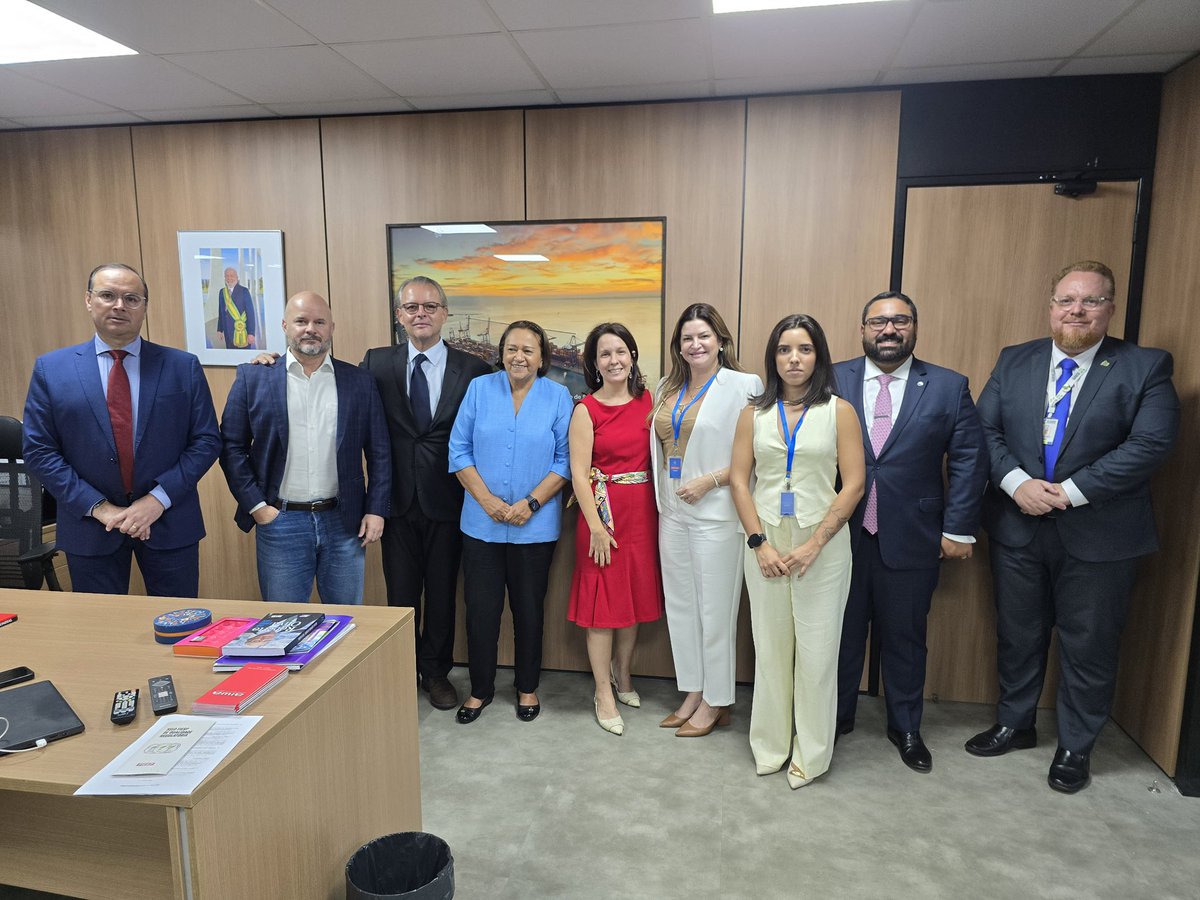 Continuando a nossa proveitosa agenda em Brasília, estivemos no Ministério de Portos e Aeroportos para uma reunião estratégica sobre o porto de Natal com secretários do <a href="/mporoficial/">Ministério de Portos e Aeroportos</a>, Mariana Pescatori e Alex Ávila.