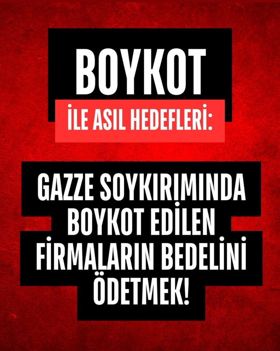 #BoykotDeğilMilliZarar