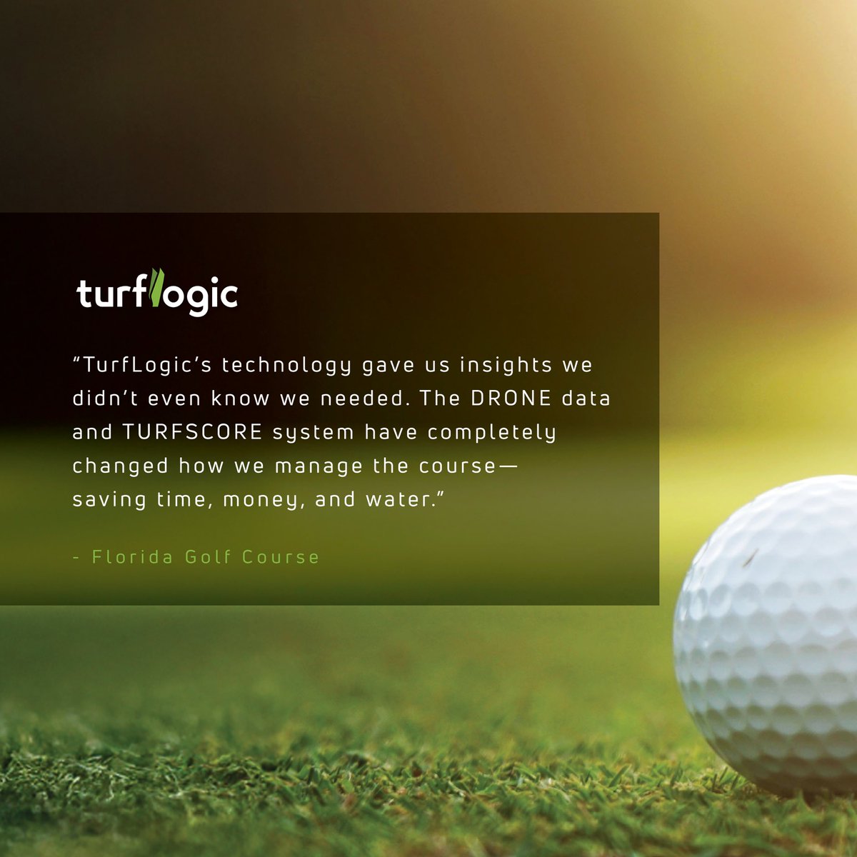 turflogicai's tweet image. Why Golf Courses Rely on TurfLogic.

As a superintendent, it’s crucial to stay ahead of the game when it comes to turf health, and TurfLogic has been a key part of our success. 

#TurfLogic #TurfManagement #GolfCourseSuperintendent #EfficientGolfCare #BetterGreens