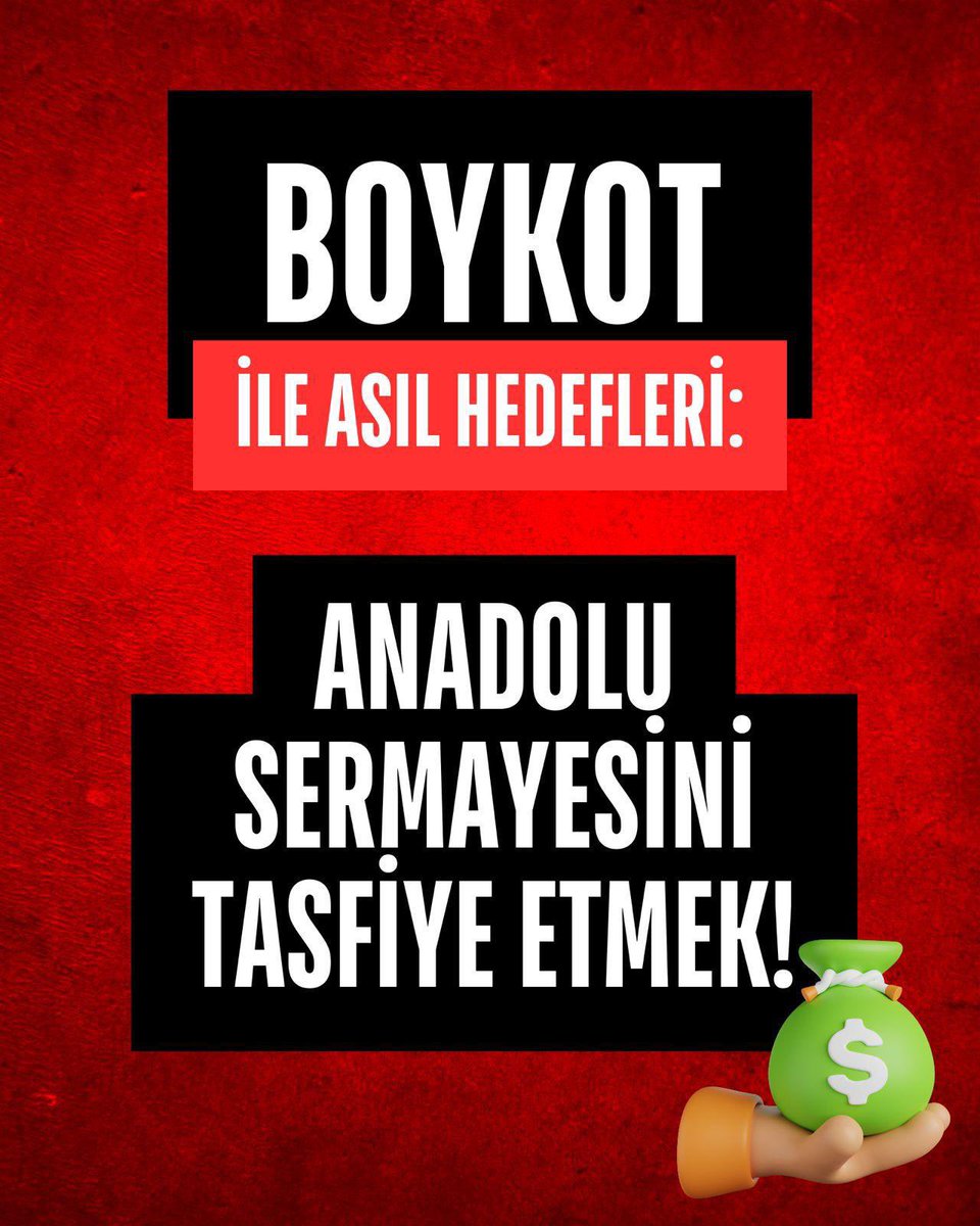 #BoykotDeğilMilliZarar  🇹🇷