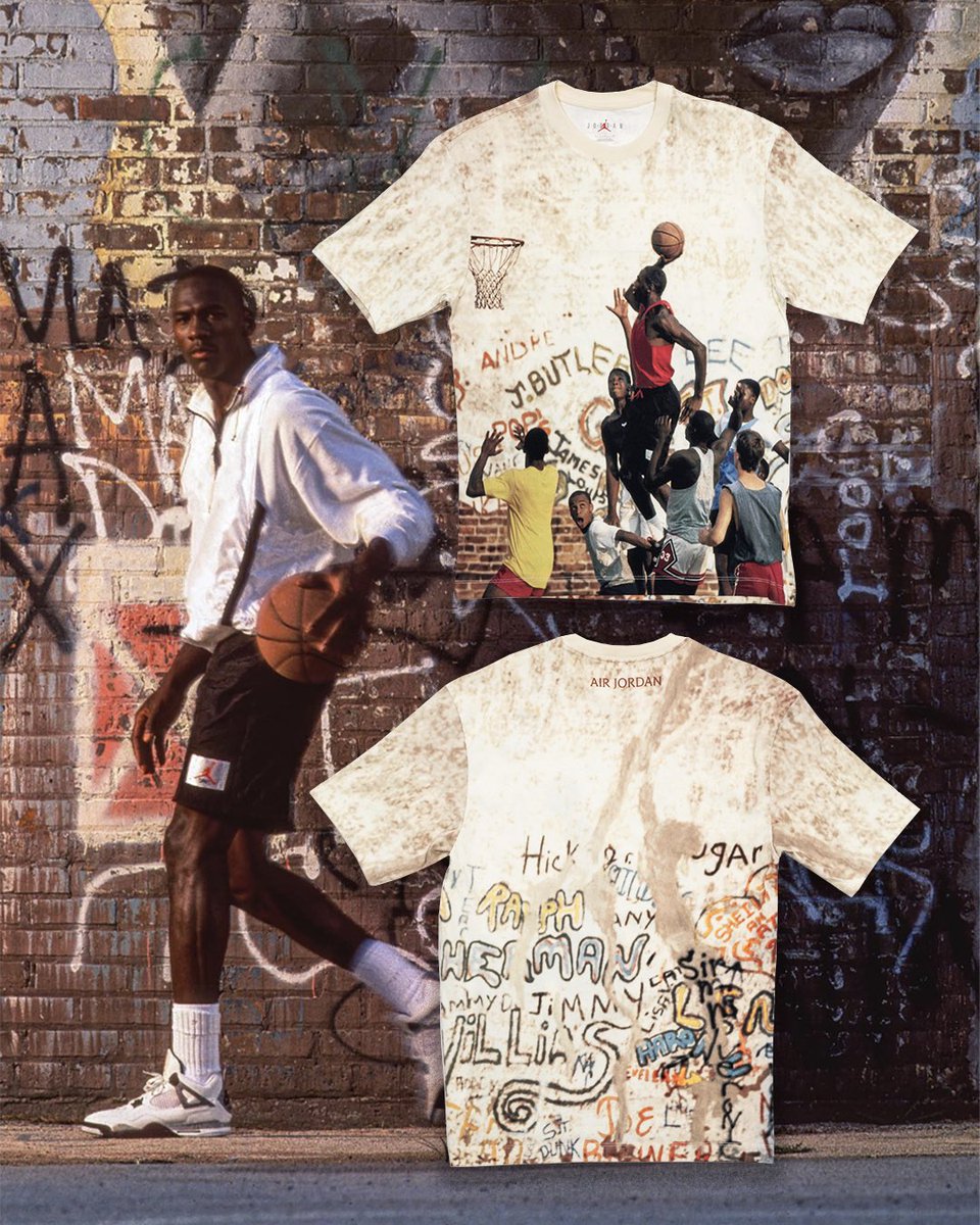 This iconic all over print Michael Jordan Playground Tee returns after nearly two decades staying true to the original. It’s available now at ONENESS.

onenessboutique.com/products/jorda…