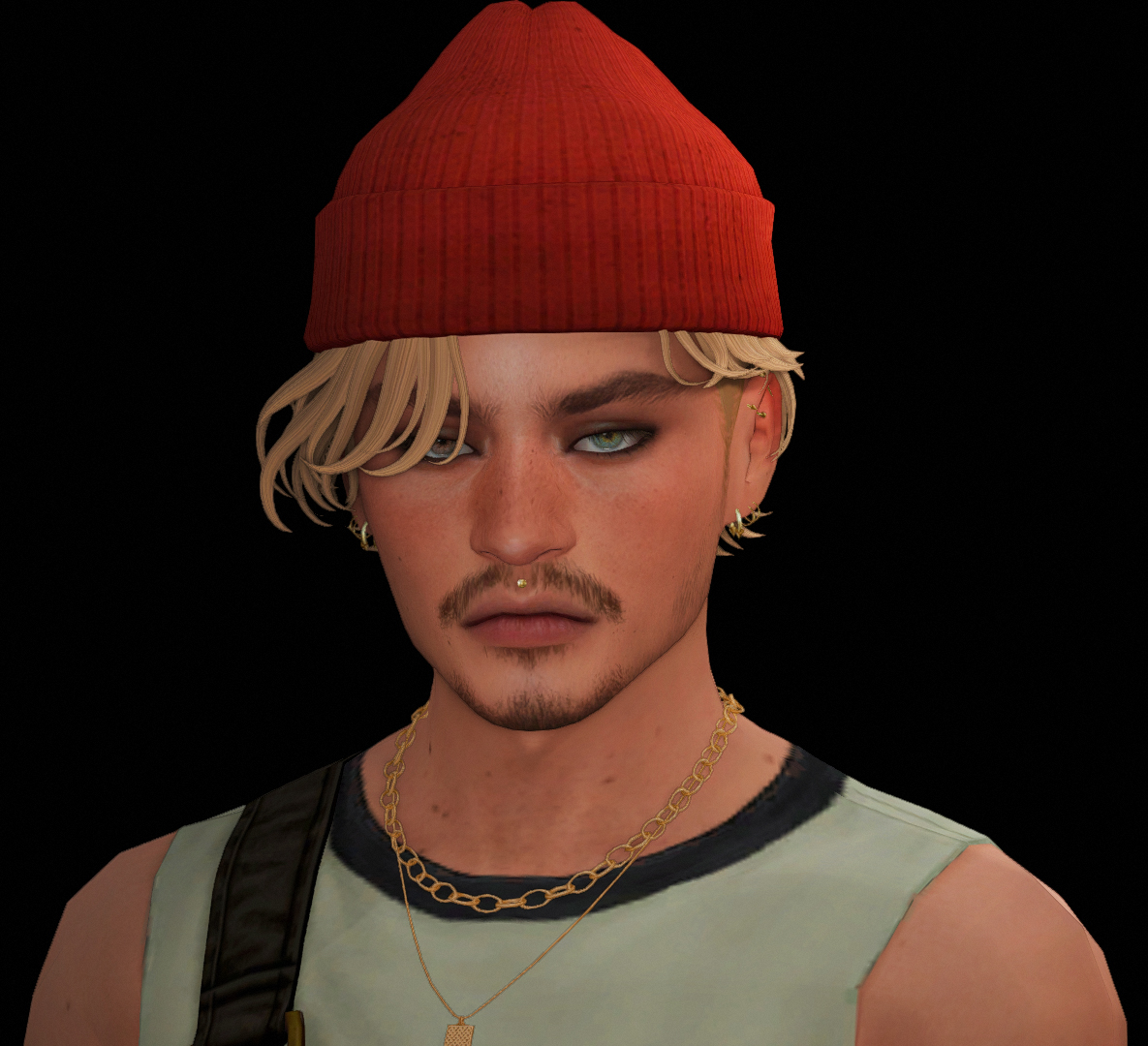 twistedtrait's tweet image. Corey Nyhus makeover.