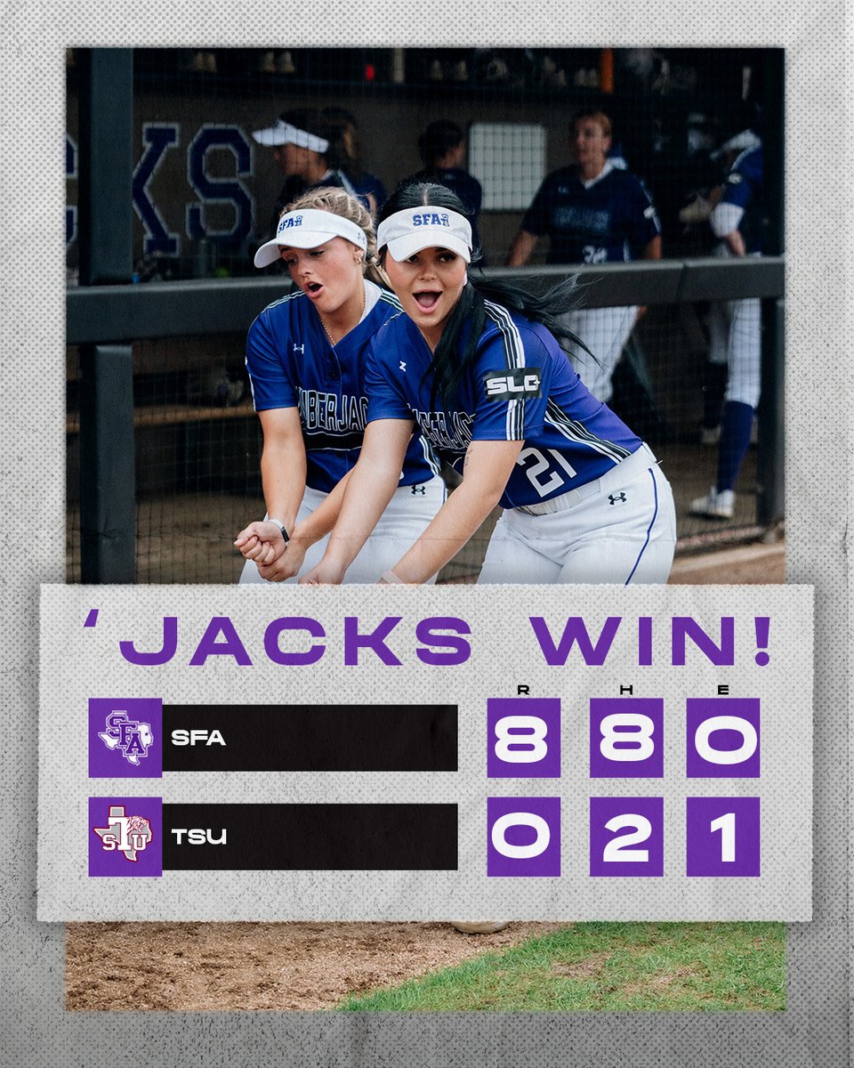 SFA Softball tweet media
