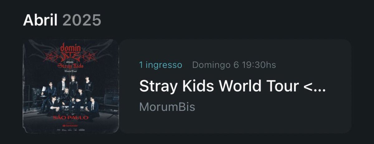 buxinhodobin's tweet photo. ‼️VENDO‼️

ingresso dominate tour dia 06/04 em SP
inteira pista premium

valor negociável 
ingresso transferível 

🏷️ vendo venda skz stray kids ingresso show sao paulo https://t.co/yAHzBbESXZ