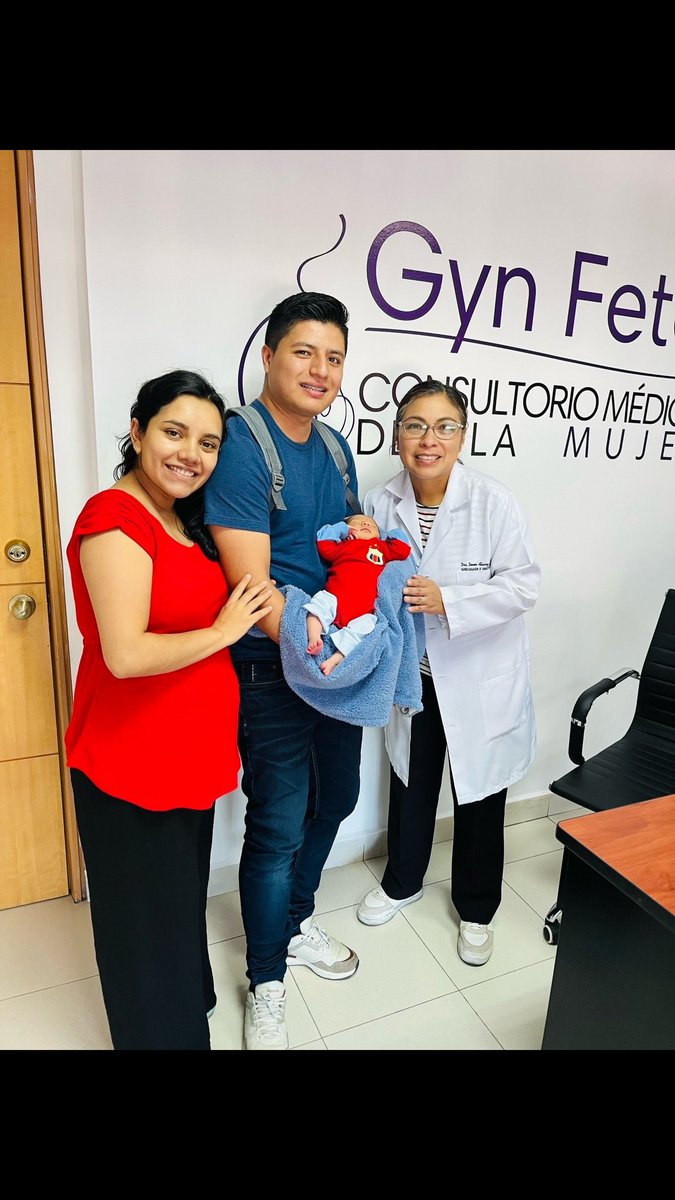 Nuestra razón de ser, bebitos sanos y papis felices 💜💜💜 #MedicinaMaternoFetal #GynFetal