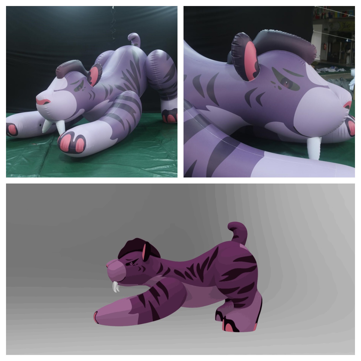 IrisLiangg's tweet photo. Inflatable Smilodon Tiger，Based on your needs, we can provide different materials to turn your ideas into reality.
#inflatabletiger #inflatableanimal #pooltoy #hongyitoys #inflatablefun
Email：hongyi09@foxmail.com https://t.co/K669VDAZrn