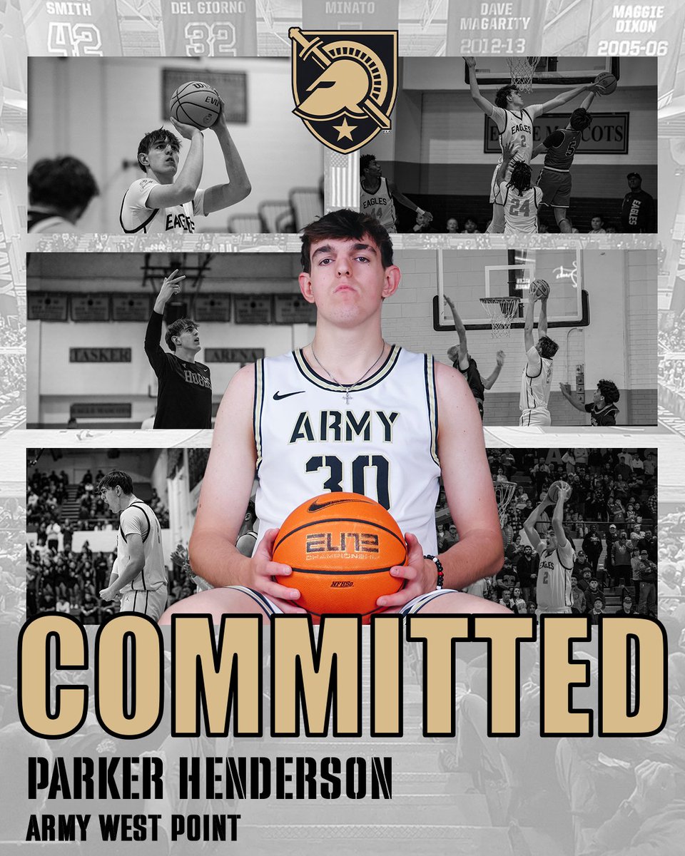 Parker Henderson (@pksome77) on Twitter photo After a great visit with <a href="/KevinKuwik/">Kevin Kuwik</a> and his coaching staff, I am blessed to have been offered and have decided to commit to serving my country and continue my basketball career at <a href="/USMAPS/">West Point Prep</a> and <a href="/ArmyWP_MBB/">Army Men's Basketball</a>. #GoArmy #BeatNavy
Graphic by <a href="/ShotBy_Rylee/">Rylee Henderson</a> After a great visit with <a href="/KevinKuwik/">Kevin Kuwik</a> and his coaching staff, I am blessed to have been offered and have decided to commit to serving my country and continue my basketball career at <a href="/USMAPS/">West Point Prep</a> and <a href="/ArmyWP_MBB/">Army Men's Basketball</a>. #GoArmy #BeatNavy
Graphic by <a href="/ShotBy_Rylee/">Rylee Henderson</a>