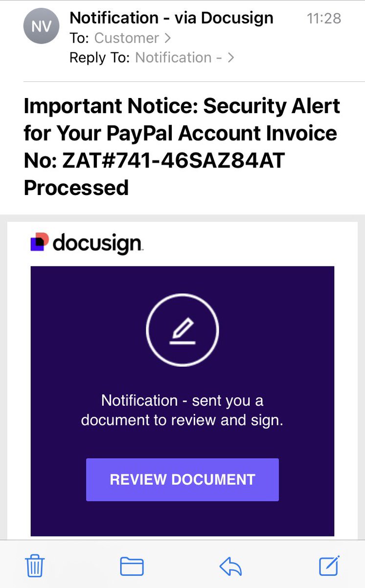 FirstOnSceneMed's tweet image. ATTN @PayPal this scam email is circulating to your account holders. #donotopen #scamwatch